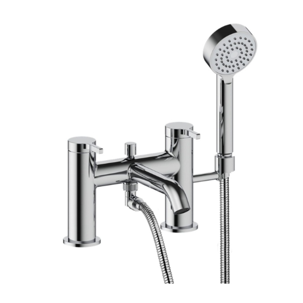 Cut out image of Britton Hoxton 2.0 Chrome Bath Shower Mixer Tap
